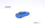  Mô hinh xe Nissan skyline GTR R33 LM Limited light blue tỉ lệ 1:64 Inno64 Models 