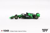  Mô hình xe đua Kick Sauber C44 #77 Valtteri Bottas 2024 F1 2024 Chinese GP card tỉ lệ 1:64 MiniGT MGT01049-BL 