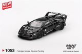  Mô hình xe Lamborghini LB-Silhouette WORKS MURCIELAGO GT Evo Black bản card tỉ lệ 1:64 MiniGT MGT01053 NO CHASE 