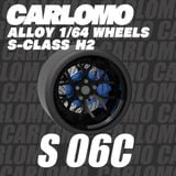  Phụ kiện độ bánh cho xe mô hình Carlomo Wheels S-Class kích thước 9,5mm bằng kim loại tỉ lệ 1:64 Carlomo S0 