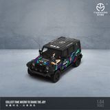  Mô hình xe Jeep HKS có kéo móc 1:64 Time micro TM643018 