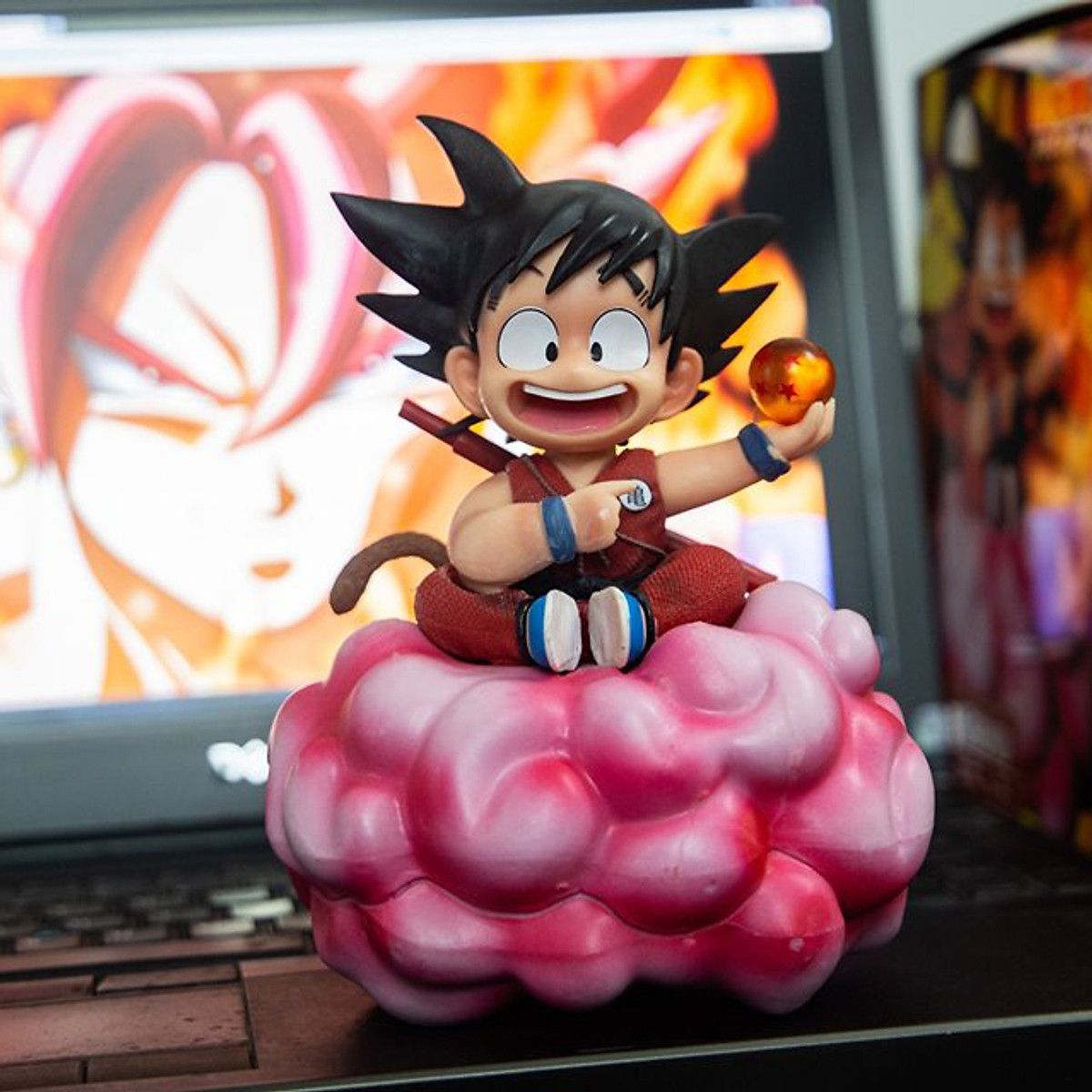  Mô hình nhân vật Dragonball Goku Cưỡi Mây 19cm FG139 