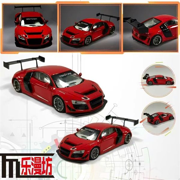  Mô hình xe Audi R8 LMS ULTRA tỉ lệ 1:64 LMF OT64129 