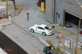  Mô hình xe Porsche RWB964 GT Wing Green tỉ lệ 1:64 Star Model OT64318 