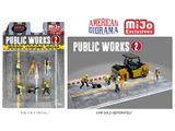  Set mô hình nhân vật 5 người lao động công trình tỉ lệ 1:64 American Diorama AD-76519MJ 