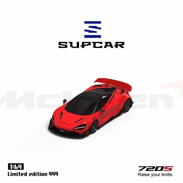  Mô hình xe Mclaren 720S limited edition 999pcs tỉ lệ 1:64 Supcar SC 