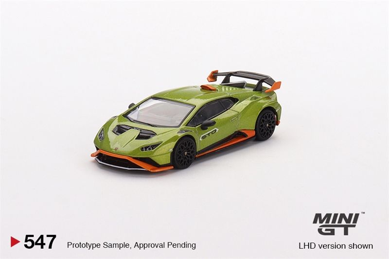  Mô hình xe Lamborghini Huracán STO Verde Citrea tỉ lệ 1:64 MiniGT MGT00547 