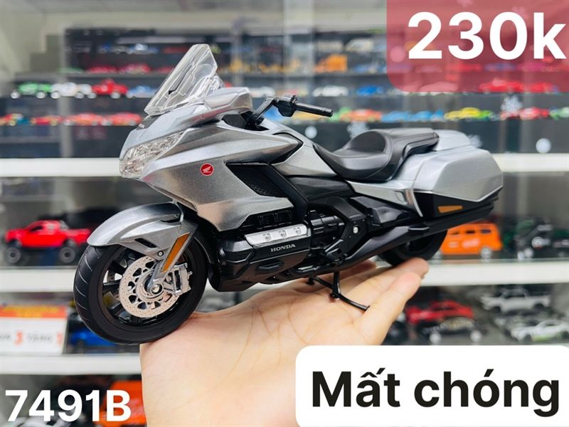  Hàng thành lý mô tô MSZ-Alloy-Welly-Maisto tỉ lệ 1:12 TL222 