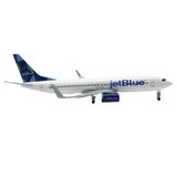  Mô hình máy bay JetBlue Airways Boeing B737 có bánh xe 20cm MB20068 
