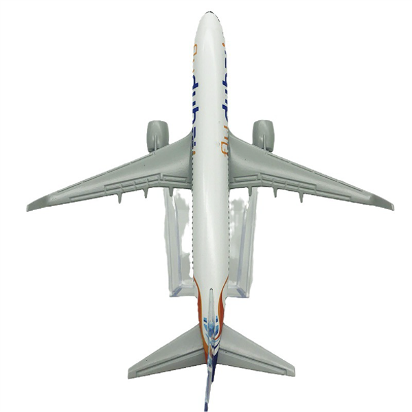  Mô hình máy bay Fly Dubai Airlines Boeing B737 kích thước 16cm MB16184 