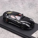  Mô hình xe Ferrari F12 TDF black version mở được capo tỉ lệ 1:64 Little Toys OT64410 