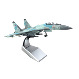  Mô hình máy bay chiến đấu Russia Su-35 BBC POCCNN - ĐẾ KIM LOẠI tỉ lệ 1:100 Ns models MBQS013 