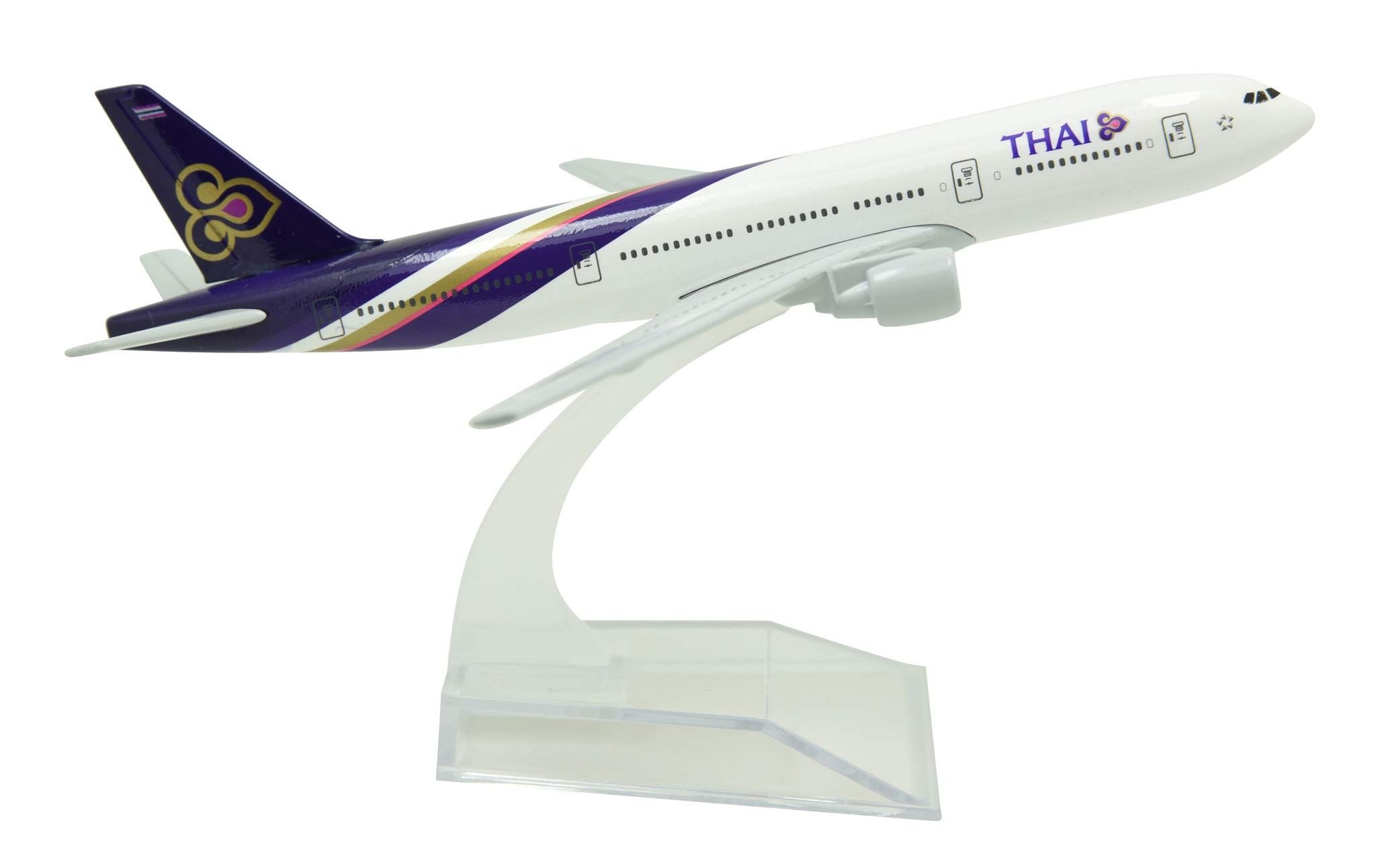  Mô hình máy bay Thai Airways Boeing B777-300ER 16cm MB16070 