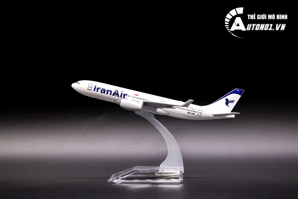  Mô hình máy bay Iran Air EP-IBA Airbus A330 16cm MB16119 