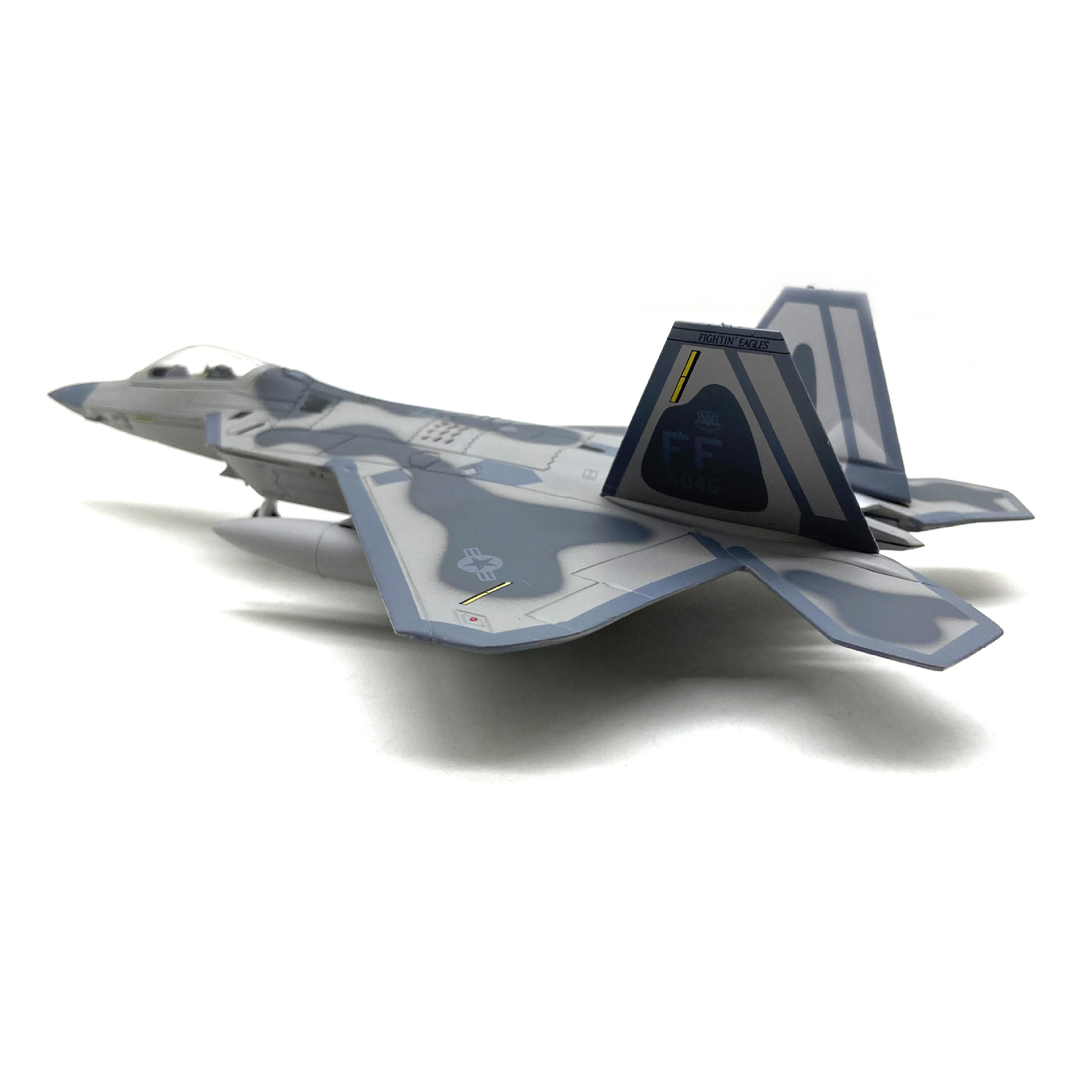  Mô hình máy bay chiến đấu USA F-22 Lockheed Martin Raptor tỉ lệ 1:100 Ns models MBQS012 