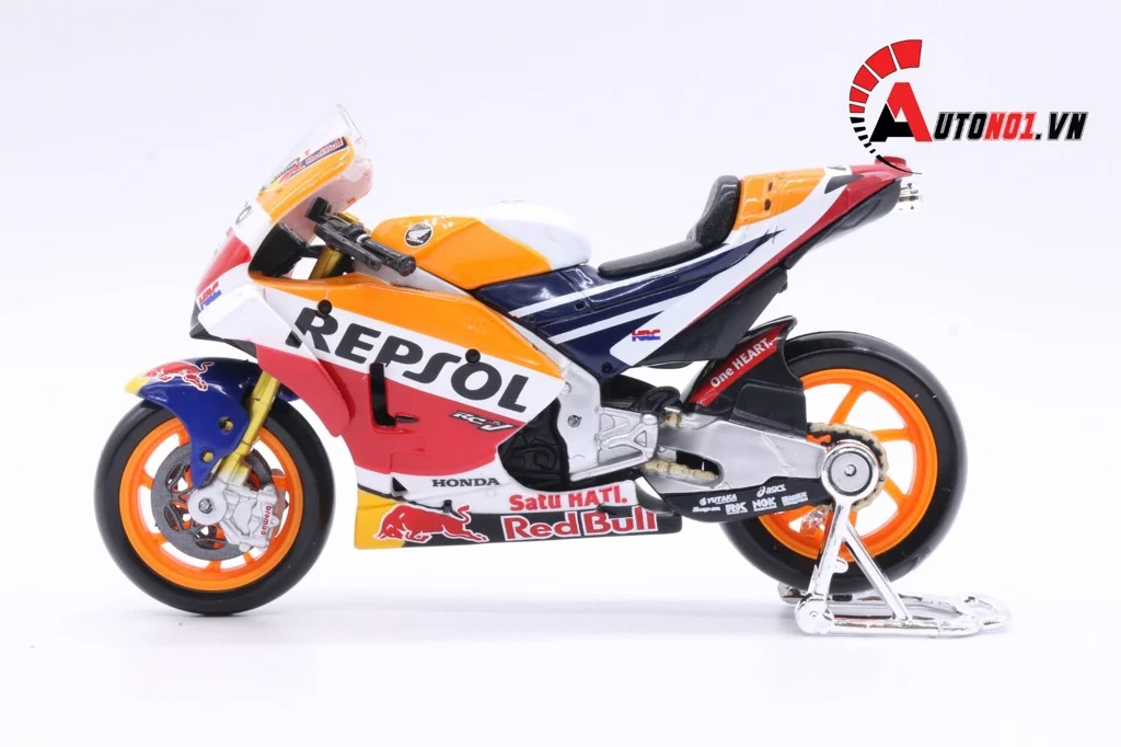  Mô hình xe mô tô GP Honda rc213v repsol 2018 1:18 Maisto 5815A 