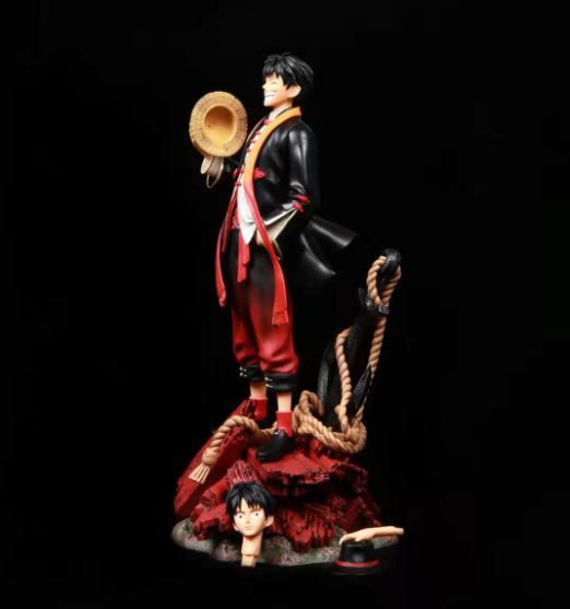  [ORDER] MÔ HÌNH NHÂN VẬT ONE PIECE LUFFY PHONG CÁCH TRUNG HOA 37CM OD011 