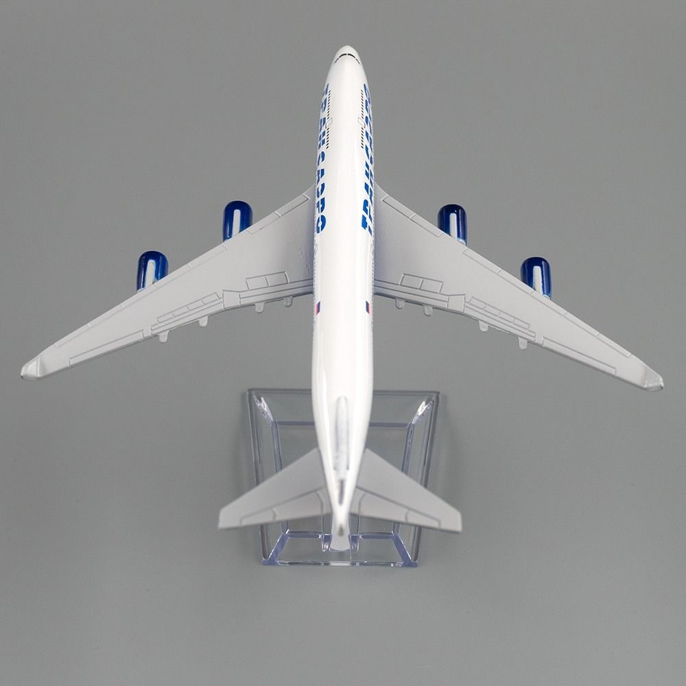  Mô hình máy bay Transaero Airlines TPAH CADPO Boeing B747 16cm MB16035 