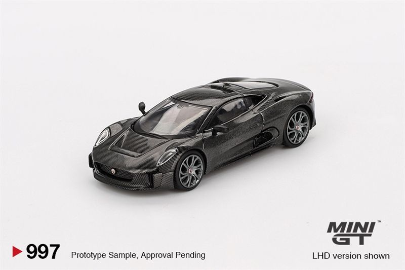  Mô hình xe Jaguar C-X75 Test Car tỉ lệ 1:64 MiniGT MGT00997-CH 