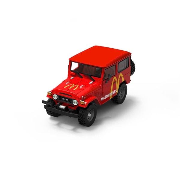  Mô hình xe Toyota FJ40 - McDonald's Painted Series tỉ lệ 1:64 CoolCar CC645207 