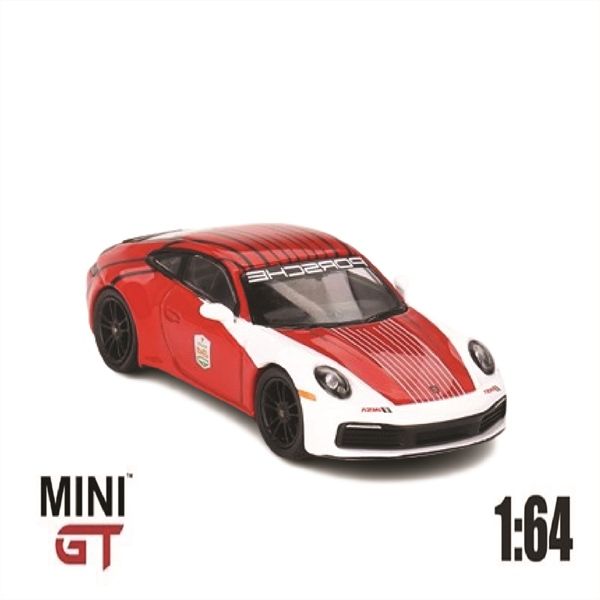  Mô hình xe ô tô Porsche 911 (992) Carrera S Safety Car 2023 IMSA Daytona 24 Hrs tỉ lệ 1:64 MiniGT MGT00699-CH 