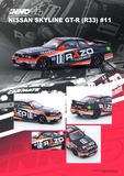  Mô hình xe Nissan Skyline GTR-R33 #11 