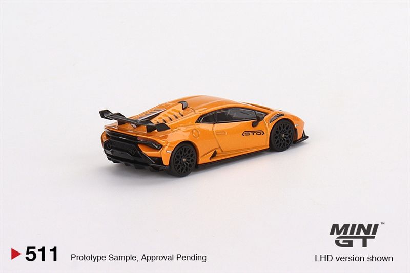  Mô hình xe Lamborghini Huracán STO Arancio Borealis tỉ lệ 1:64 MiniGT MGT00511 