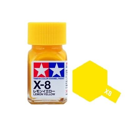  Enamel x8 lemond yellow sơn mô hình màu vàng chanh 10ml Tamiya 80008 