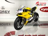  Mô hình xe cao cấp Ducati 899 Panigale Yellow Tỉ Lệ 1:12 Tamiya D127 