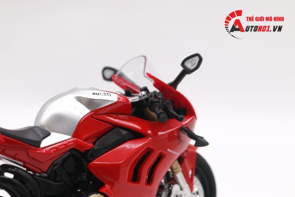 MÔ HÌNH DUCATI V4S RED 1:12 HUAYI ALLOY 7825