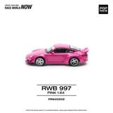  Mô hình xe RWB 997 - PINK tỉ lệ 1:64 Poprace PR640202 