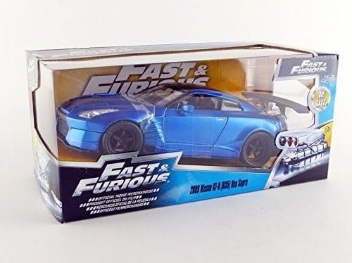  Mô hình xe Nissan GT-R Ben Sopra Brian's Fast & Furious tỉ lệ 1:24 Jada Toys 98271 