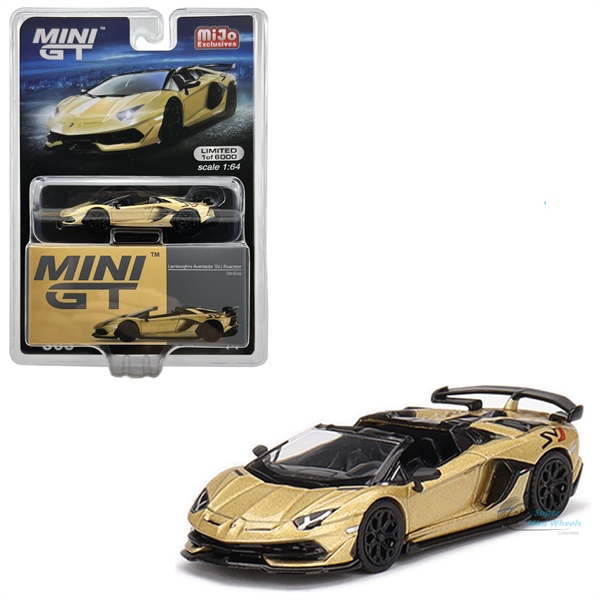  Mô hình Lamborghini Aventador SVJ Roadster 1:64 MiniGT 