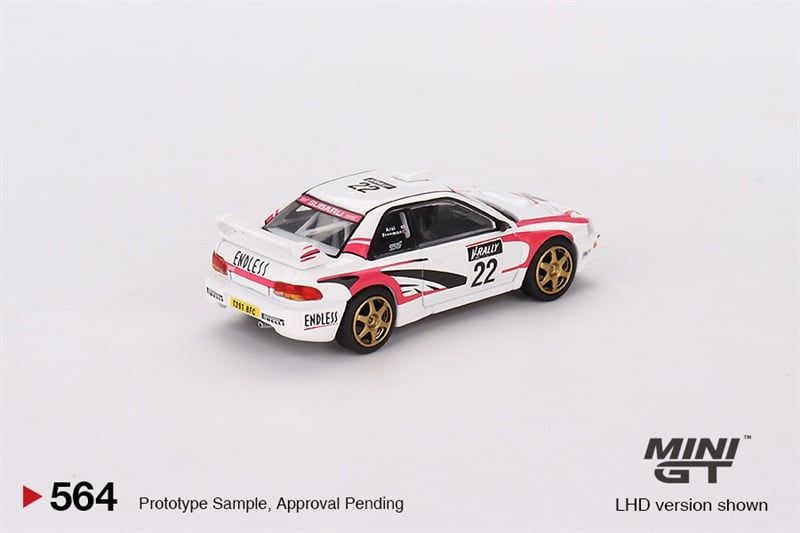  Xe mô hình Subaru Impreza WRC98 1999 Rally Tour de Corse #22 tỉ lệ 1:64 MiniGT 