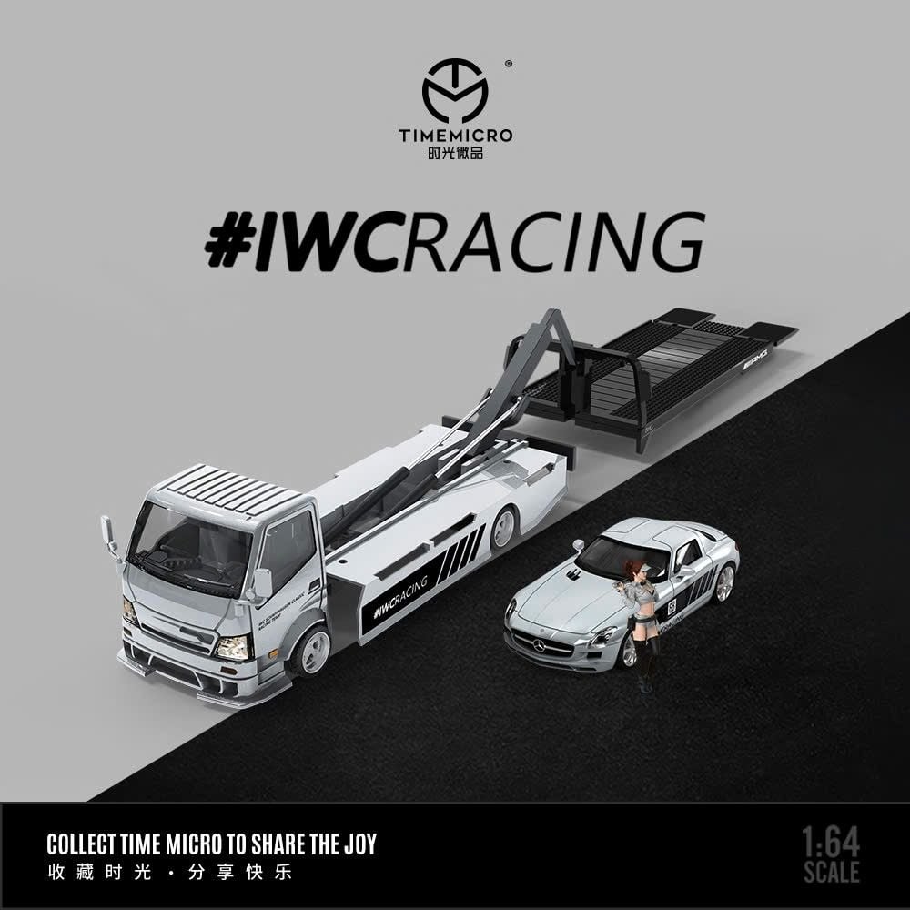  Mô hình xe tải vận chuyển H300 AMG transport trailer tỉ lệ 1:64 TimeMicro TM647209 