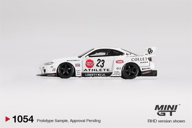  Mô hình xe Nissan LB-Super Silhouette S15 SILVIA ATHLETE tỉ lệ 1:64 MiniGT MGT01054 