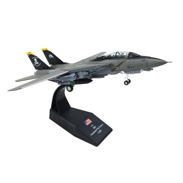  Mô hình máy bay chiến đấu USA Grumman F14a Tomcat 2003 tỉ lệ 1:100 Ns models MBQS002 