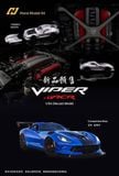  Mô hình xe Dodge Viper Mk3 ACR (VX I) Diecast Model tỉ lệ 1:64 Hone Model OT64431 