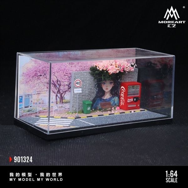  Hộp trưng bày mô phỏng cổ điển có hộp MICA tỉ lệ 1:64 MoreArt MO901324 