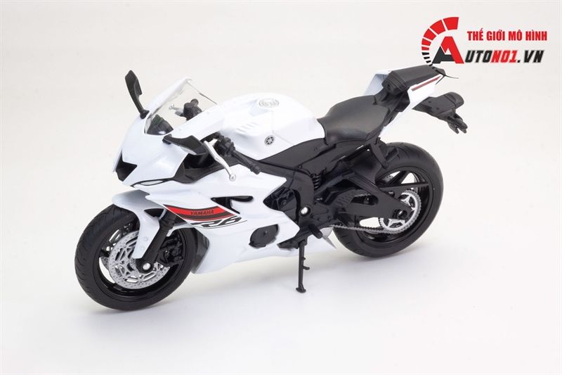  Mô hình xe Yamaha Yzf R6 2020 1:12 Welly 7495 