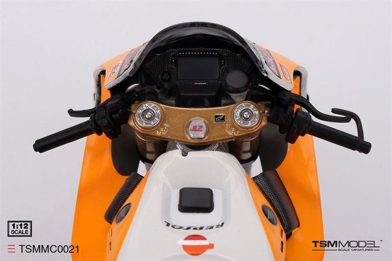  Mô hình xe mô tô cao cấp Honda RC213V #99 2019 MotoGP tỉ lệ 1:12 TSM model TSMMC0021 