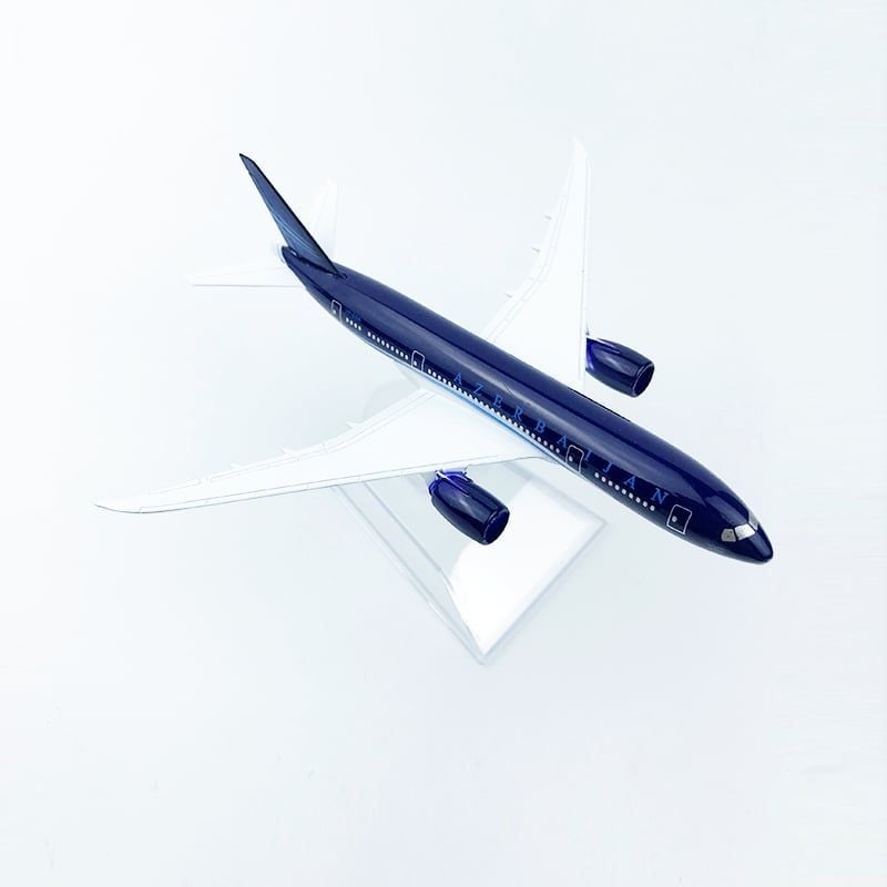  Mô hình máy bay London Azerbaijan Dreamliner Boeing B787 16cm MB16081 