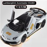  Mô hình xe Lamborghini Aventador Svj63 đánh lái được full open, mui xe có thể tháo rời tỉ lệ 1:18 OK Models OT428 