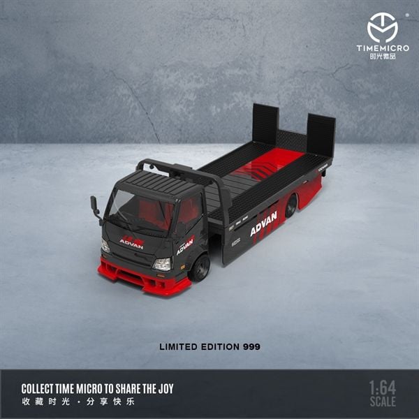  Mô hình xe tải cứu hộ H300 ADVAN có bàn trượt tỉ lệ 1:64 Time micro TM647202 