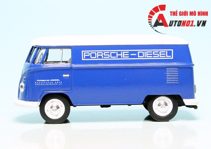 MÔ HÌNH XE VOLKSWAGEN PANEL T1 1:64 SCHUCO - BLUE