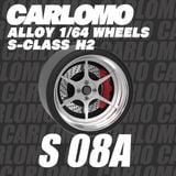  Phụ kiện độ bánh cho xe mô hình Carlomo Wheels S-Class kích thước 9,5mm bằng kim loại tỉ lệ 1:64 Carlomo S0 