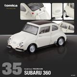  Mô hình xe Subaru 360 white No.35 tỉ lệ 1:64 Tomica Premium 933892 