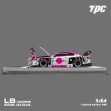  Mô hình xe Nissan S15 #781 Nissan LB-Super Silhouette S15 SILVIA Auto Finesse SEMA 2023 pink tỉ lệ 1:64 TPC model TPC646009 