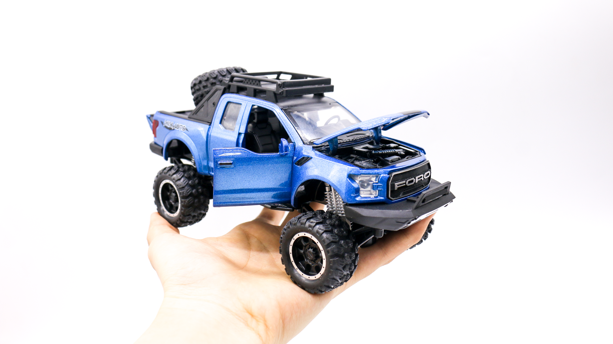  Mô hình Ford Raptor F150 Offroad tỉ lệ 1:32 Miniauto 4693 