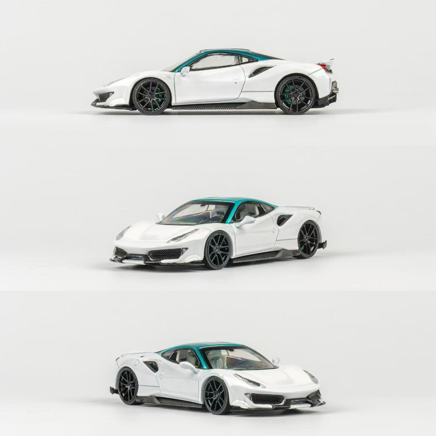  Mô hình xe Ferrari Novitec 488 Pista tỉ lệ 1:64 DCM OT64115 